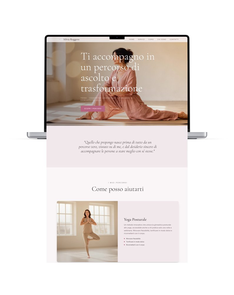 sito web studio yoga